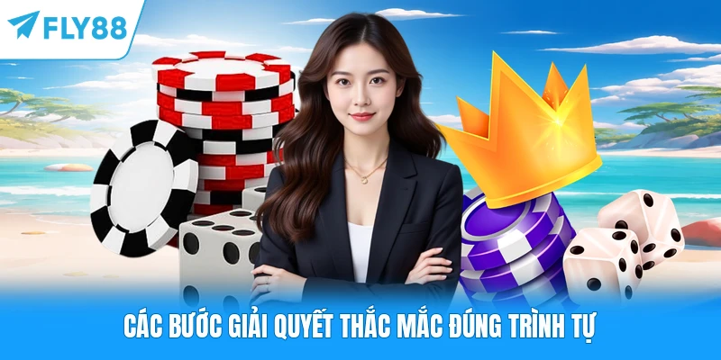 Liên Hệ Các bước giải quyết thắc mắc đúng trình tự