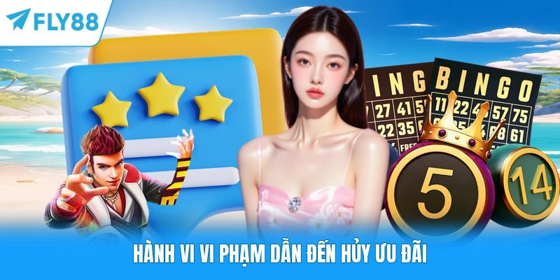 Thưởng Nạp Đầu X2 - Ưu Đãi Nhân Đôi Vốn Cược Đỉnh Cao Hành vi vi phạm dẫn đến hủy ưu đãi